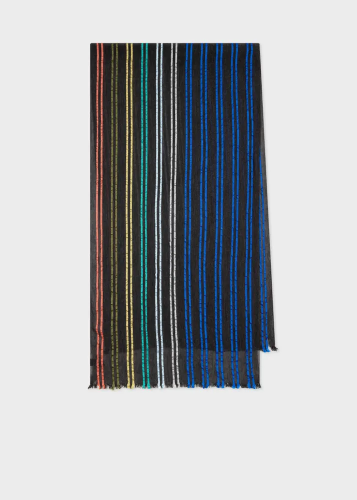 Paul smith rainbow scarf hotsell