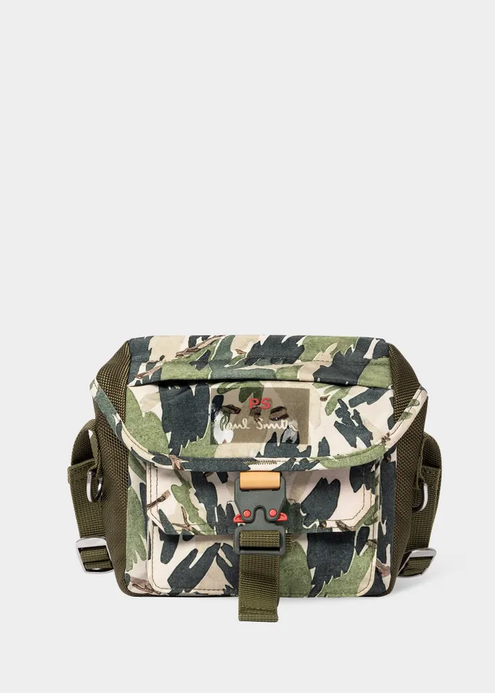 Camo cross body bag sale