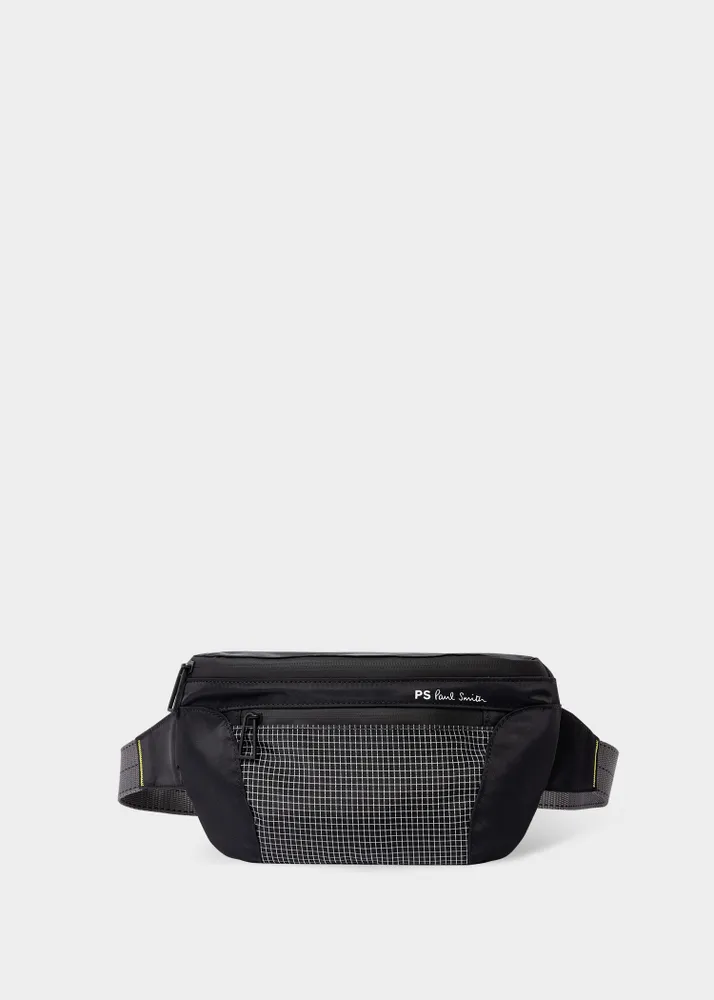 PS Paul Smith Black Recycled Nylon Bum Bag King s Cross
