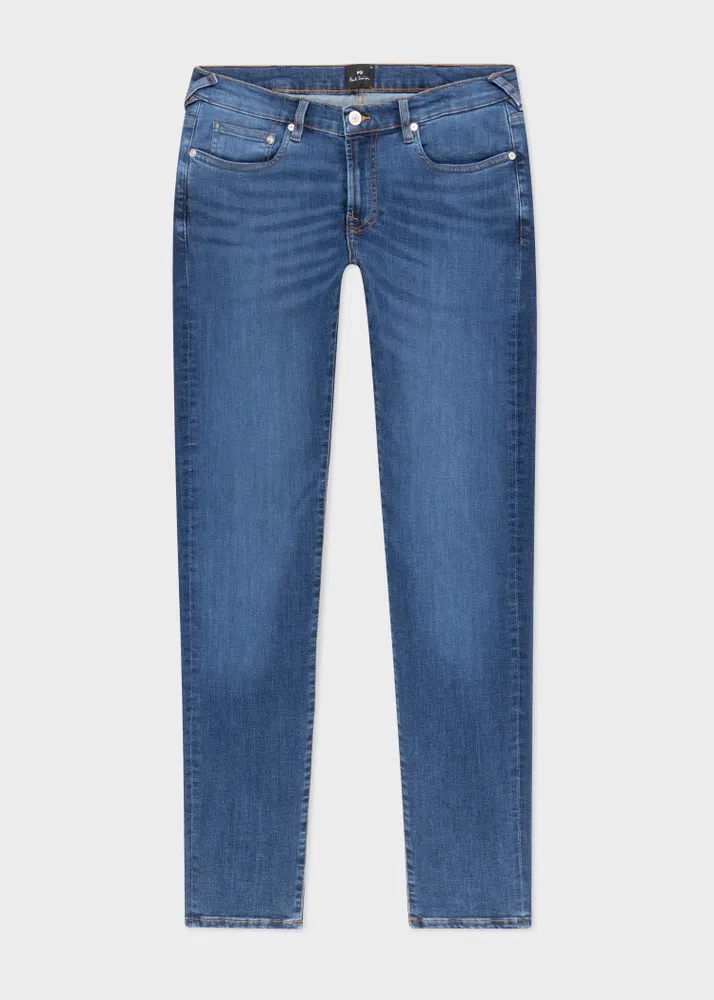 PS Paul Smith Slim Fit Blue Wash Organic Reflex Stretch Jeans