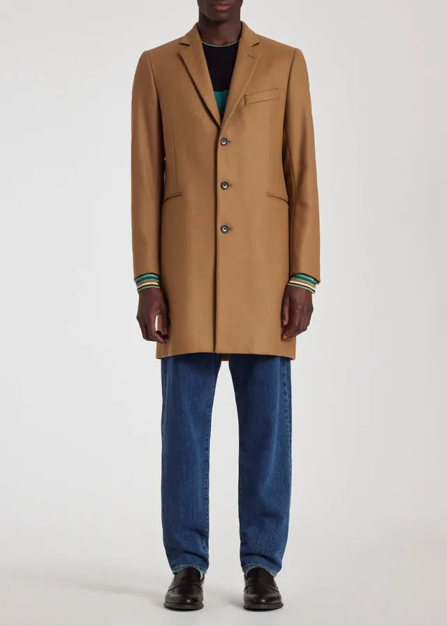 Camel discount epsom coat
