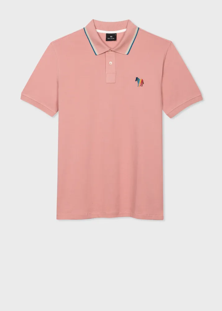 Light pink hotsell polo shirt