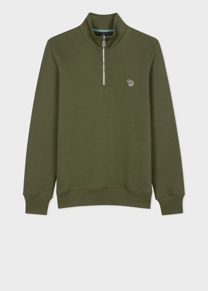 Ps by paul smith shop logo hooded zip sweatshirt