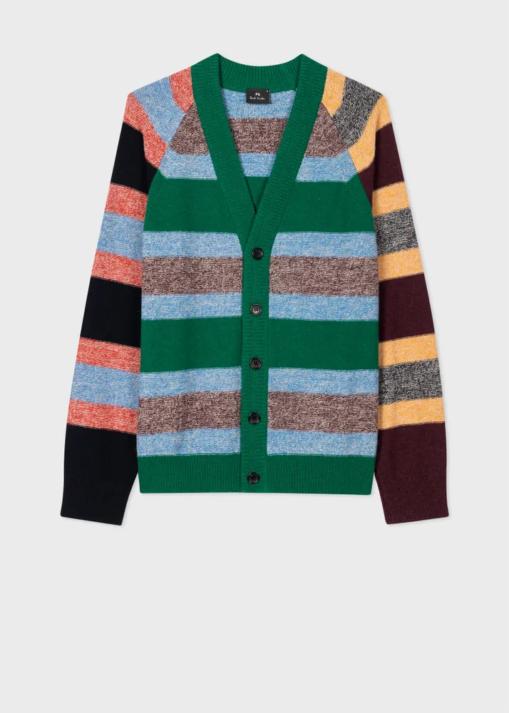 Multi stripe cardigan 2025