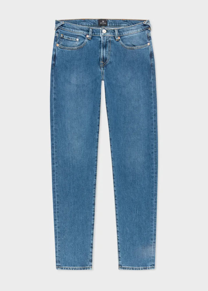 Jeans with w on hot sale pocket