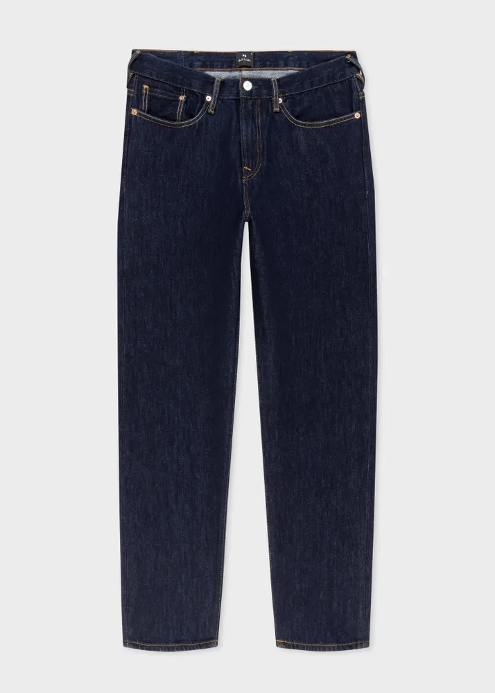 PS Paul Smith Tapered Fit Indigo Rinse Organic Authentic Twill