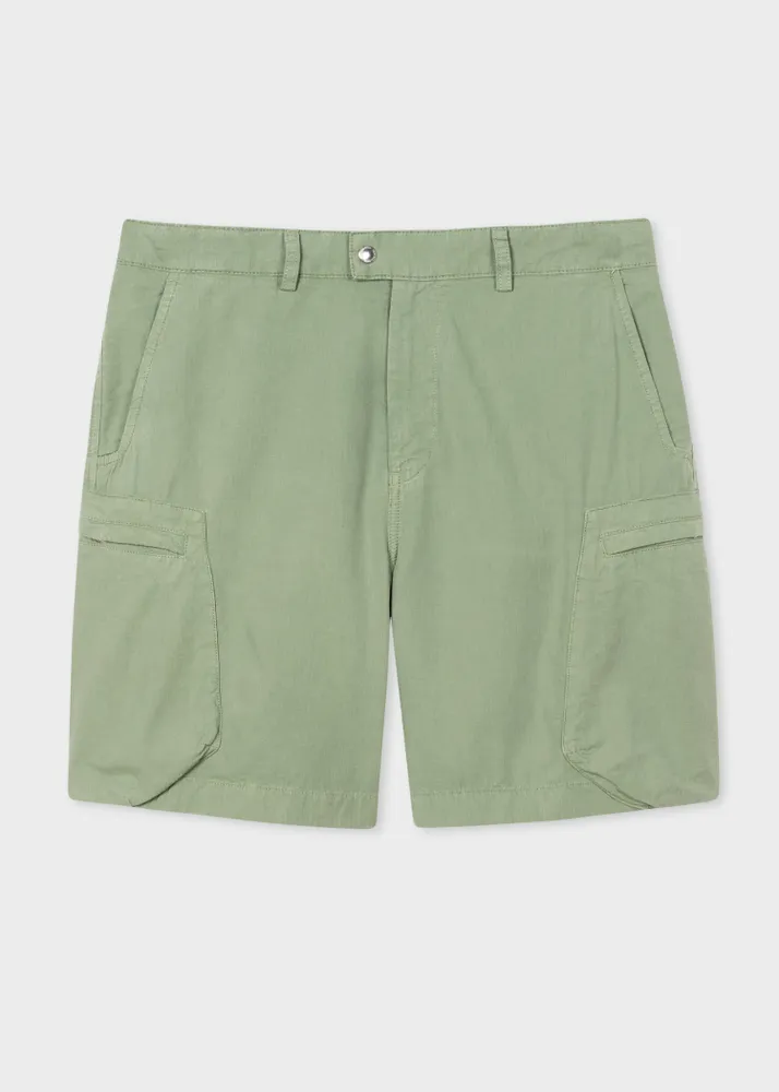 Cargo green shorts sale