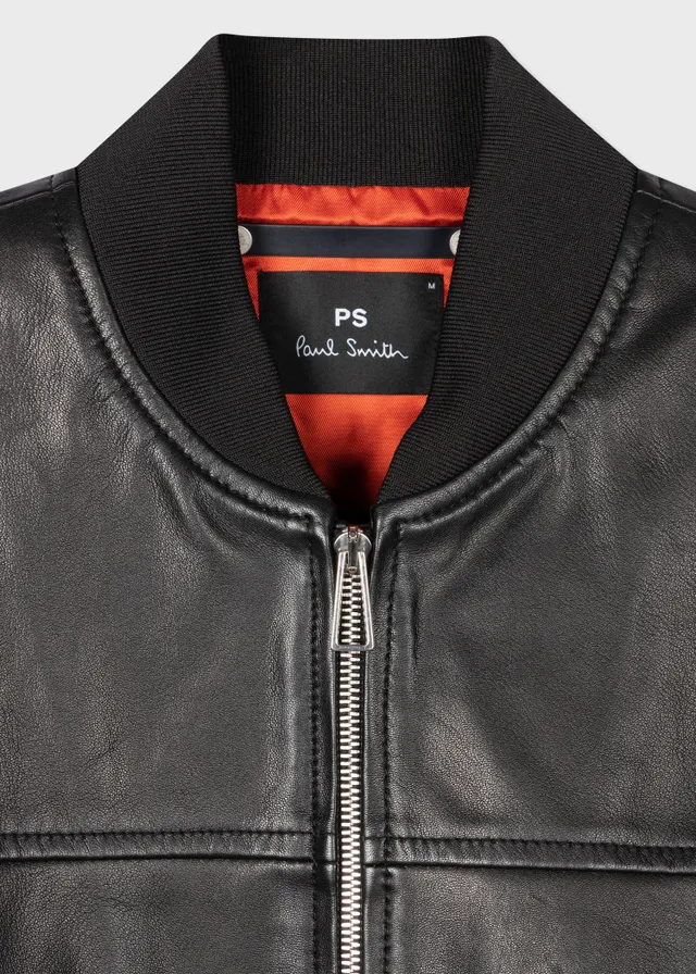 Paul smith store leather bomber