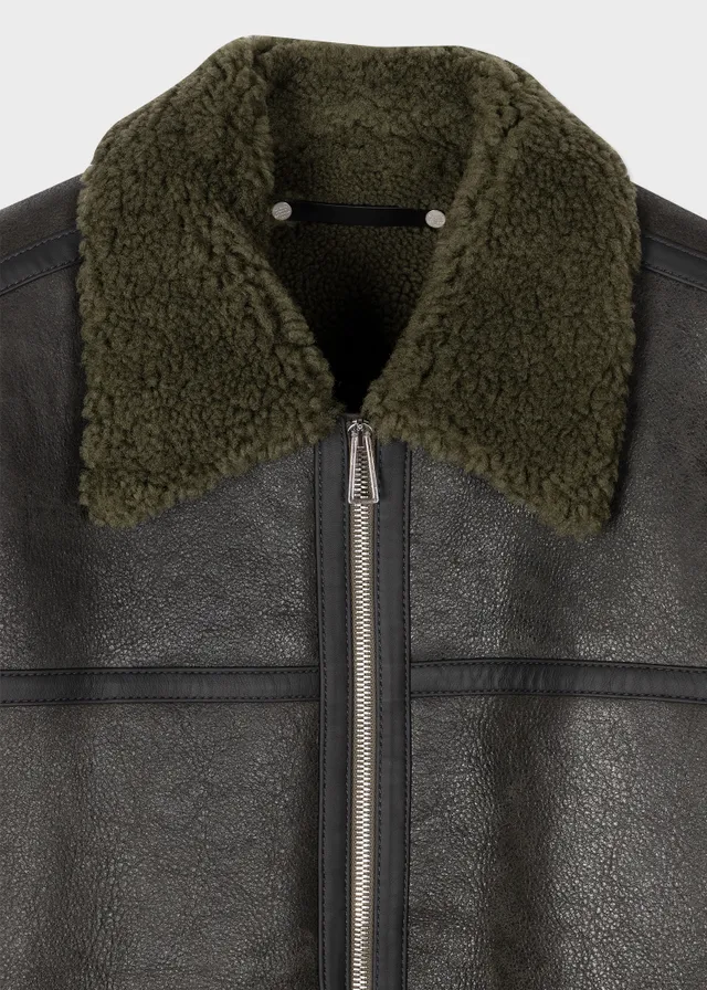 Paul smith hot sale shearling jacket