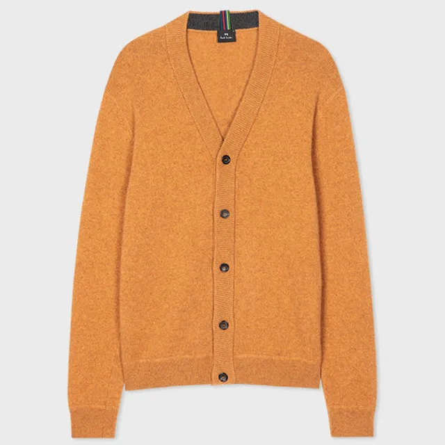Light hot sale orange cardigan