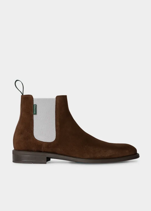 Paul Smith Brown Hairy Suede 'Cyrus' Shoes | King's Cross