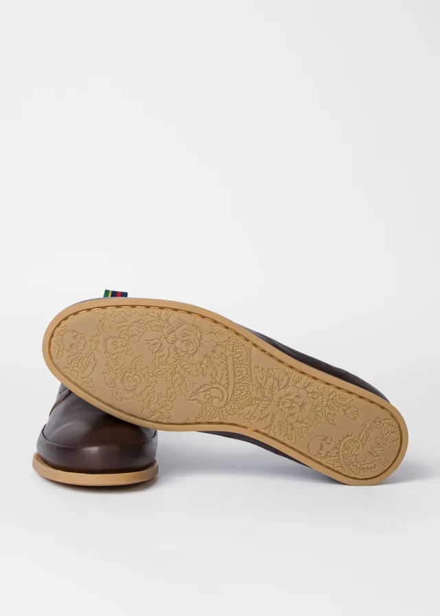 Paul smith cleon boots brown leather on sale