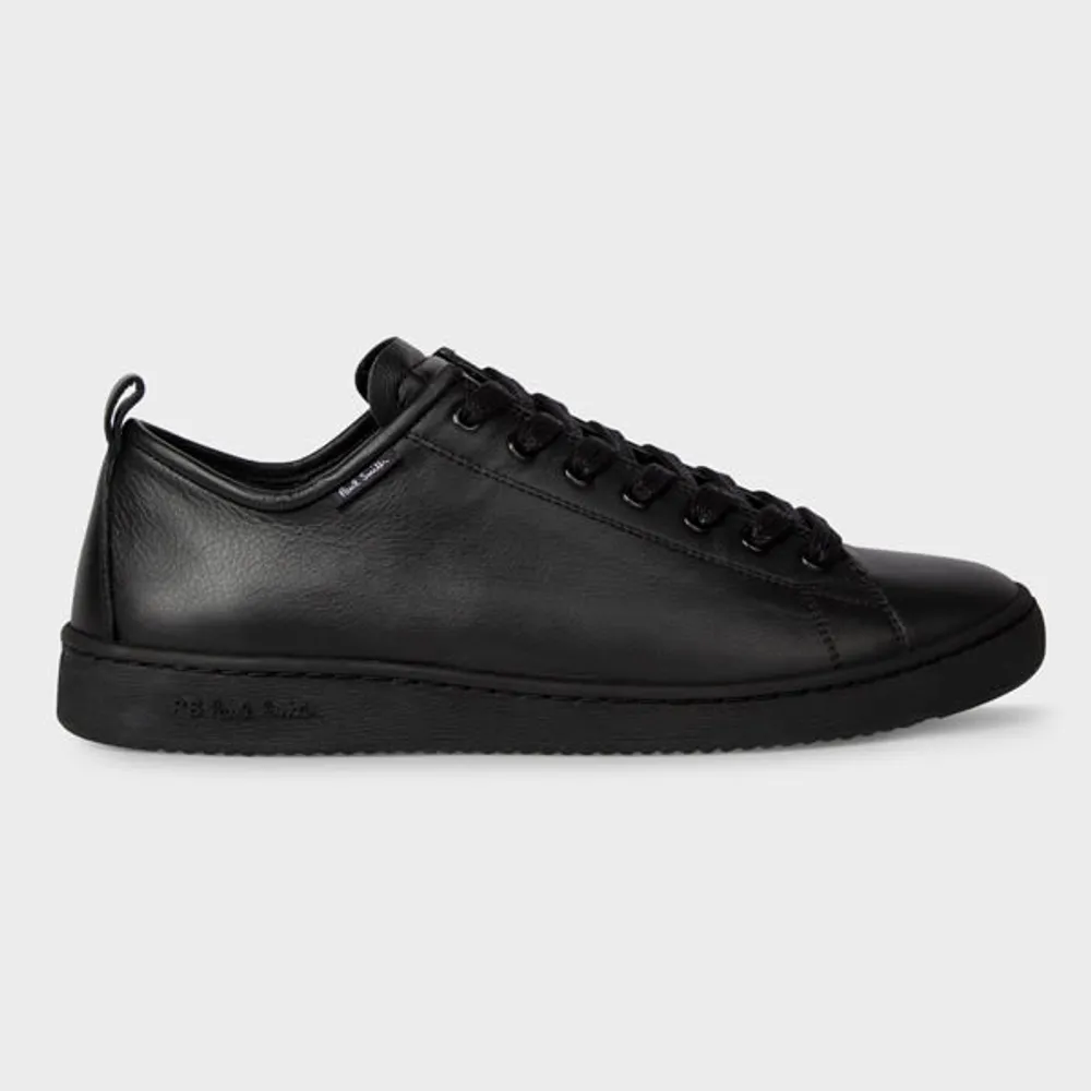 PS Paul Smith Black Miyata Trainers With Tonal Soles King s Cross