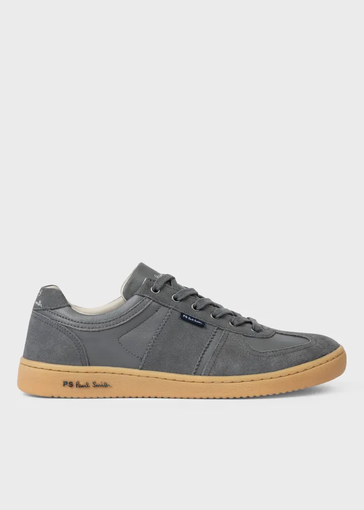 PS Paul Smith Grey Leather Roberto Trainers King s Cross