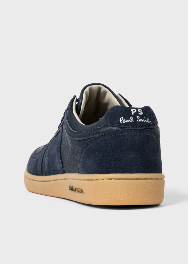 PS Paul Smith Navy Leather Roberto Trainers King s Cross