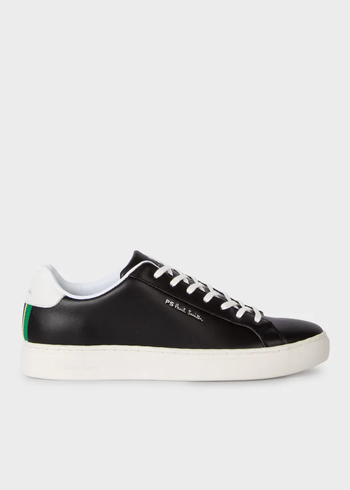 PS Paul Smith Black Leather Rex Trainers King s Cross