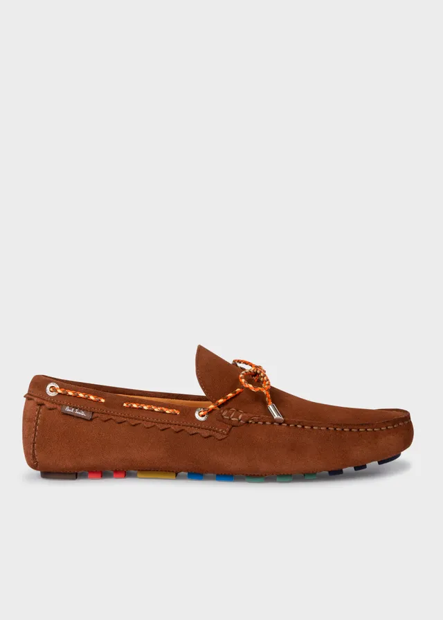 Suede discount driving loafers