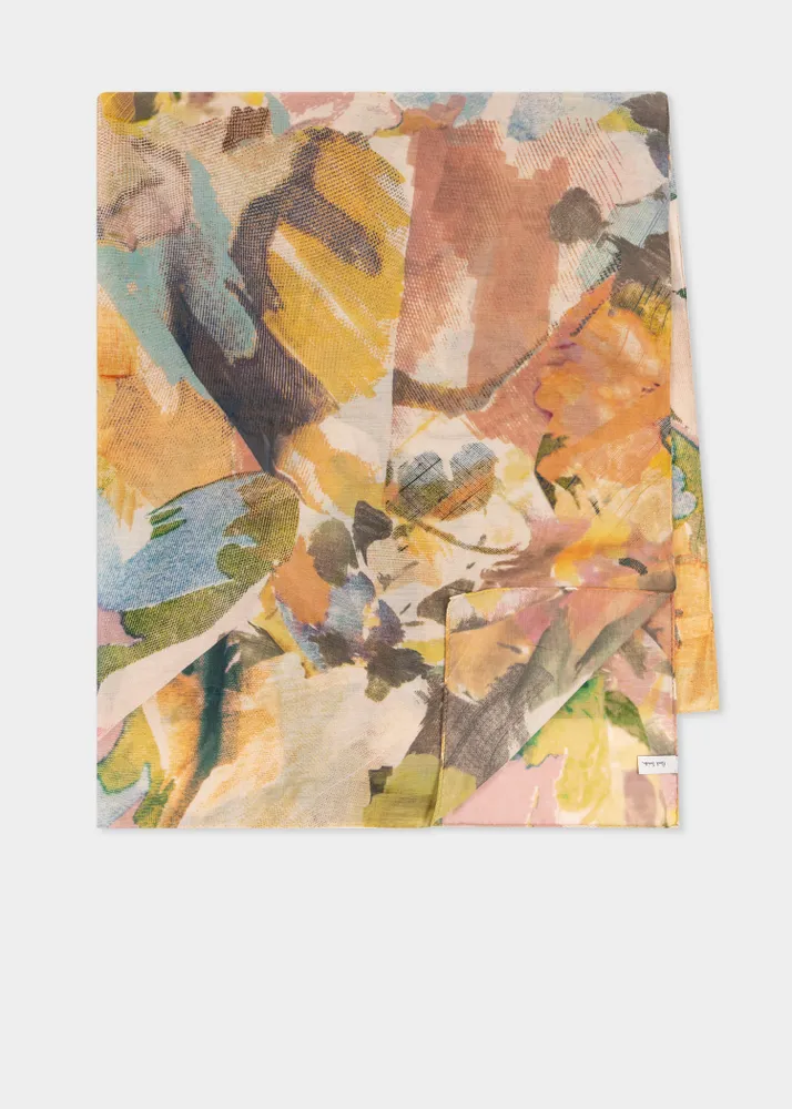 Paul smith silk scarf womens outlet