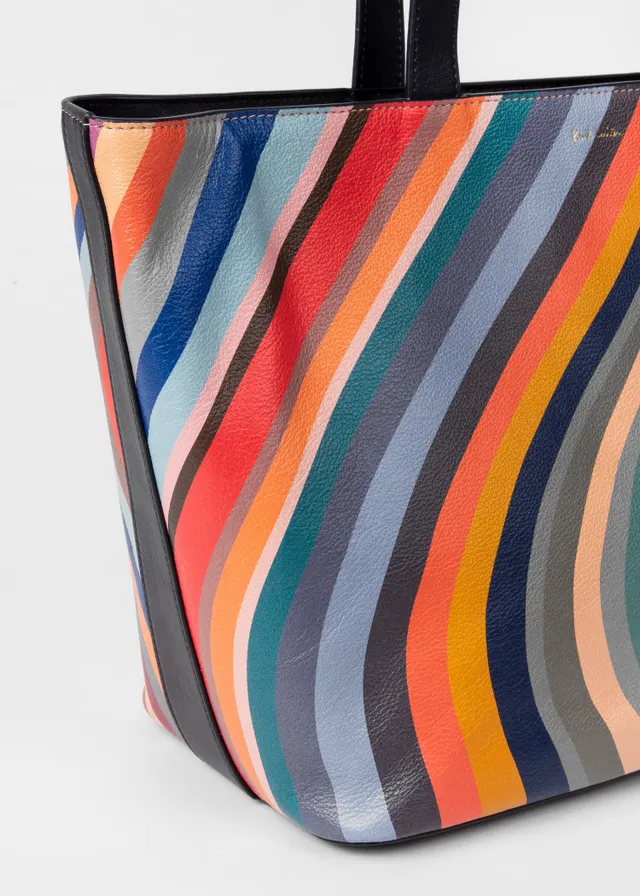 Paul Smith Swirl Leather Tote Bag King s Cross