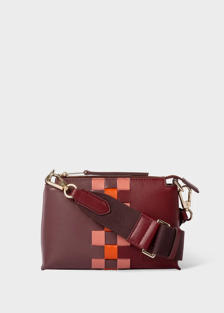 Burgundy cross body 2025 bag