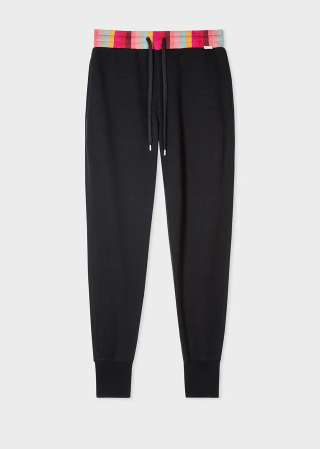 Black striped sweatpants 2025