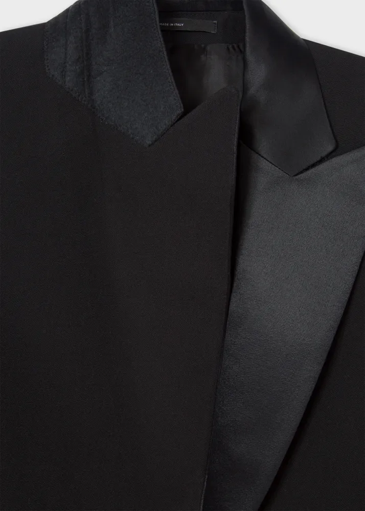 Lightweight black blazer sales