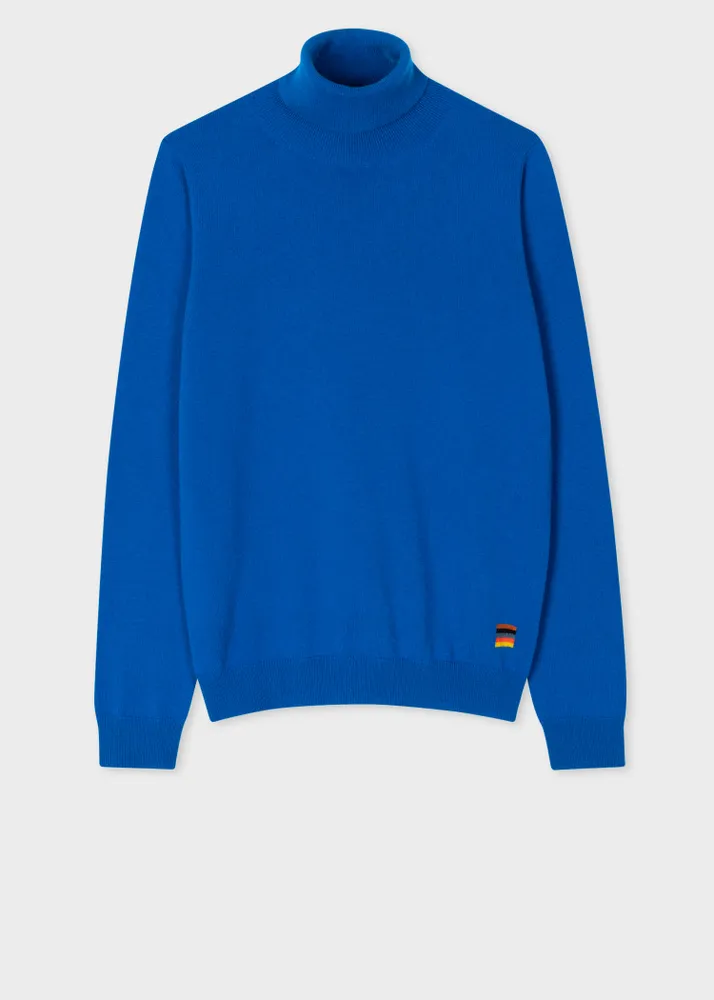 Cobalt blue cashmere sweater 2025