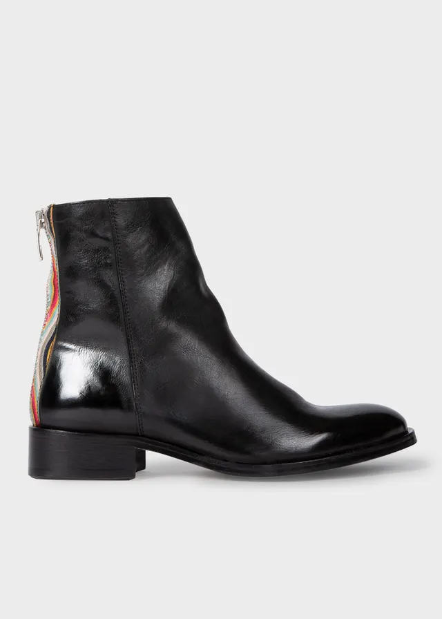 Paul smith blue suede chelsea boots on sale