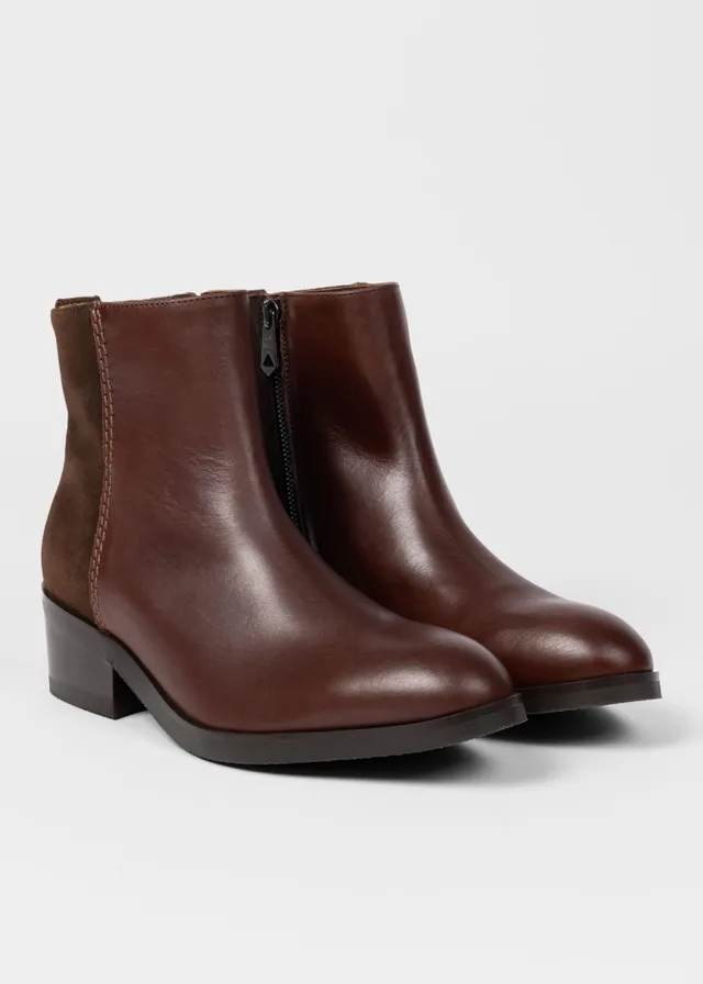 Paul Smith Women s Black Leather Bianca Ankle Boots King s Cross