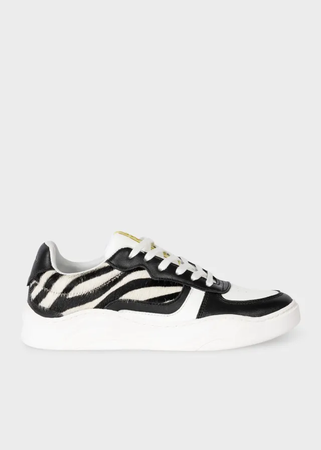 Zebra print trainers store