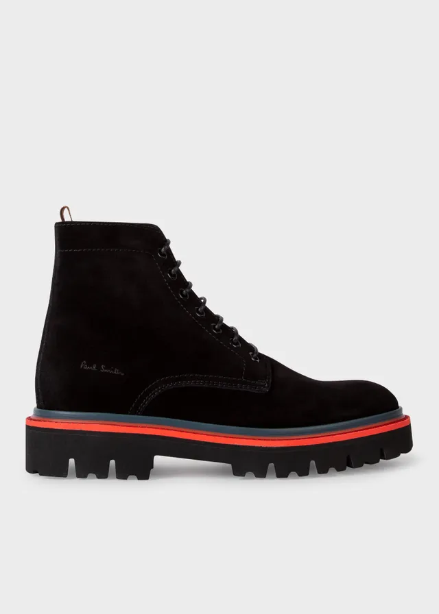 Paul Smith Women s Black Morello Floral Boots King s Cross