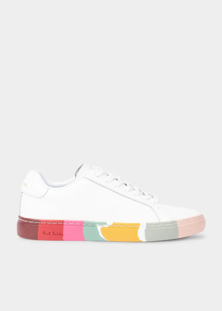 Paul Smith Women s Leather Lapin Swirl Trainers King s Cross