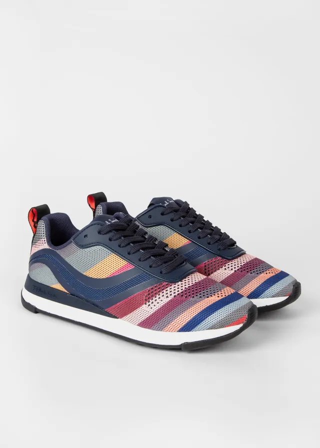 Paul Smith Women s Swirl Rappid Knit Trainers King s Cross