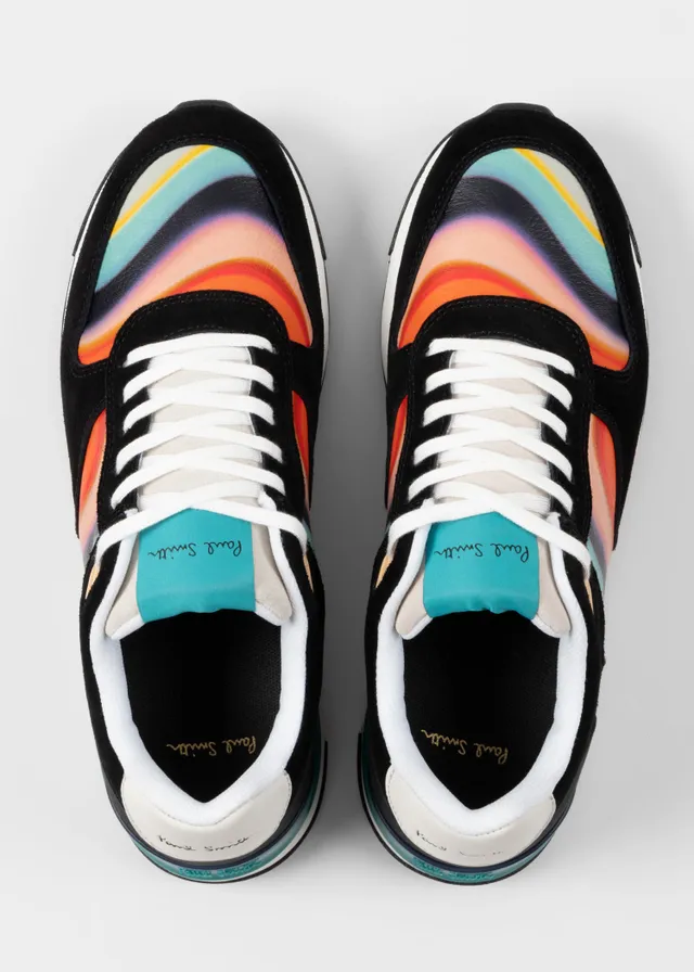 Paul Smith Women s Spray Swirl Ware Trainers King s Cross