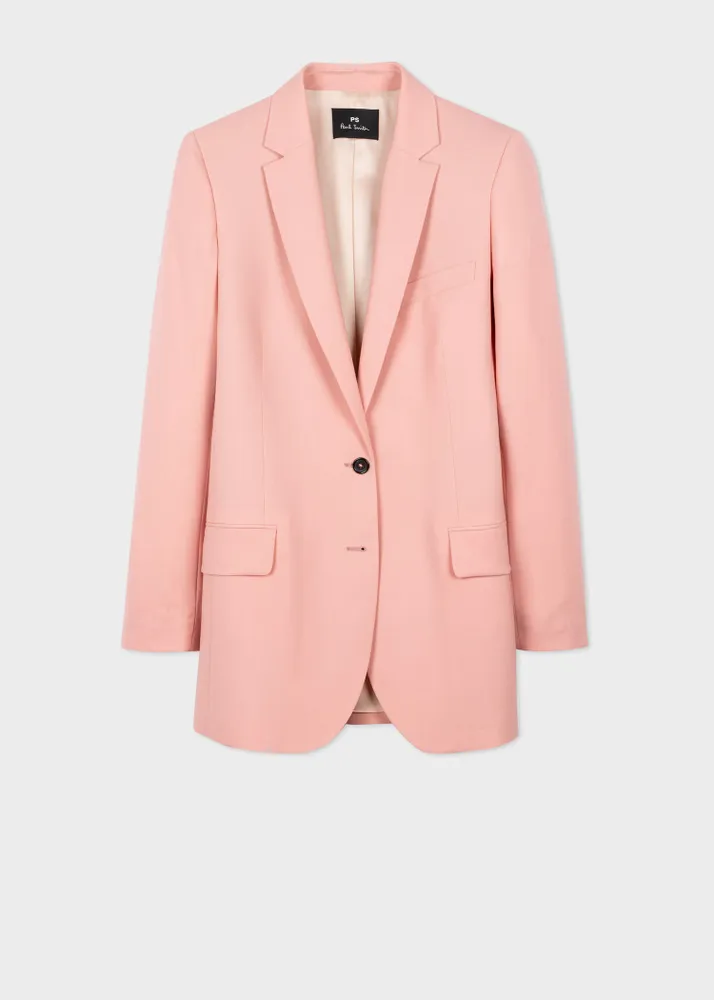 Light outlet pink blazer