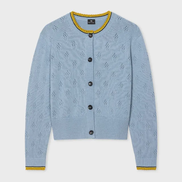 Sky best sale blue cardigan