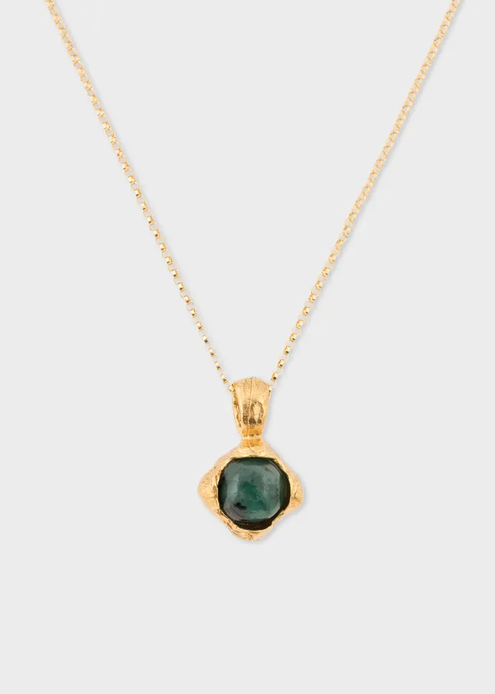 Paul Smith Women s The Eye of the Storm Emerald Gold Plated