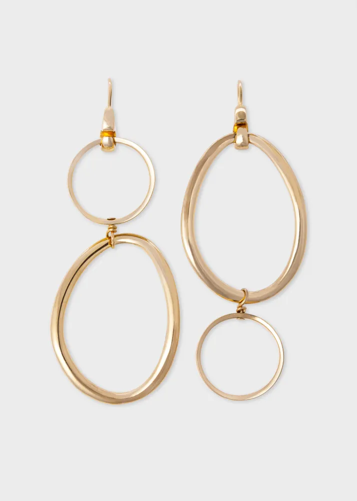 Paul Smith Women s Gold Basket Drop Earrings by Helena Rohner