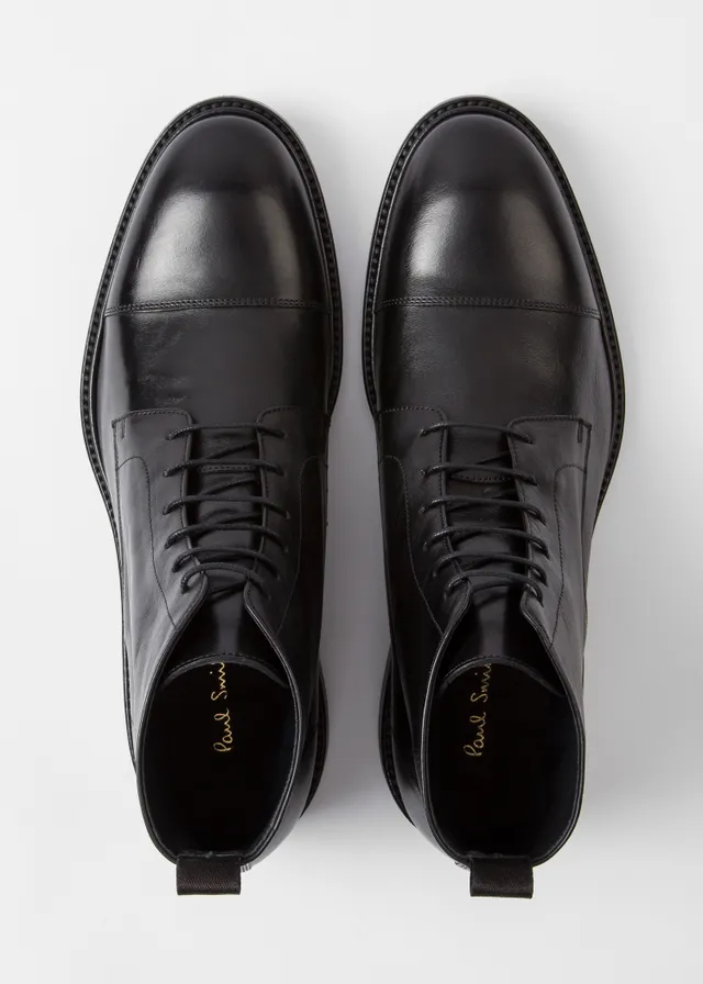 Paul Smith Tan Calf Leather Jarman Boots King s Cross