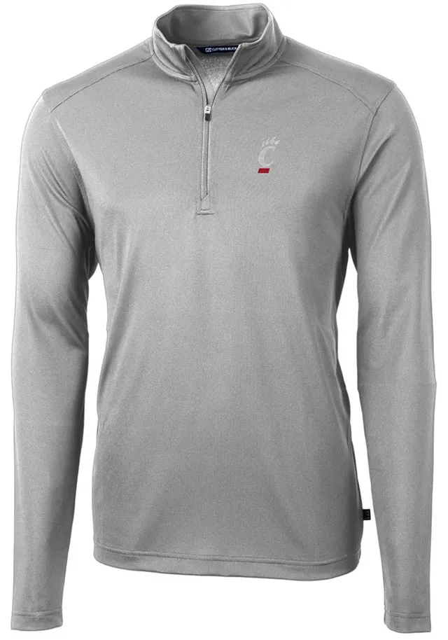 Cutter & Buck popular Cincinnati Bearcats Red DryTec Pennant Sport Half-Zip Pullover