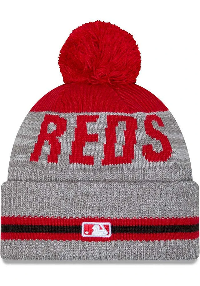 Beautiful New Era Cincinnati Reds Knit Winter Beanie One deals Size Brand New