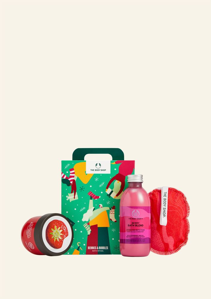The Body Shop Berries & Bubbles Bath Ritual Gift Set Mall of America®