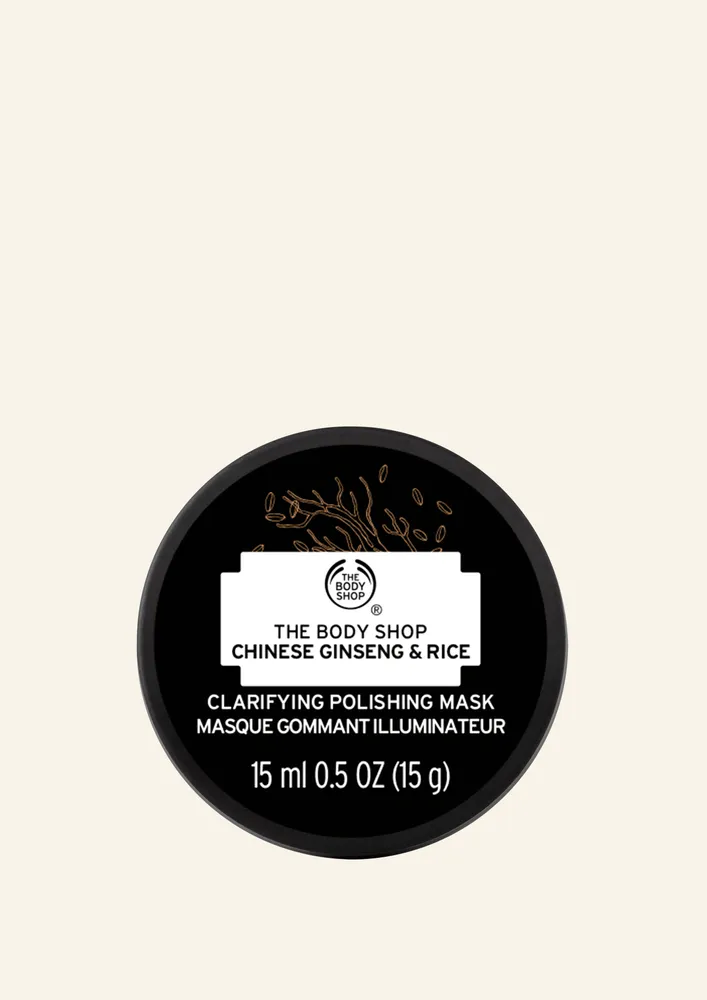 The Body Shop Chinese Ginseng and Rice Clarifying Polishing Mask