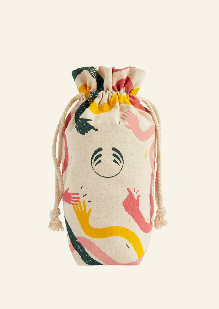 Body shop jute bag top