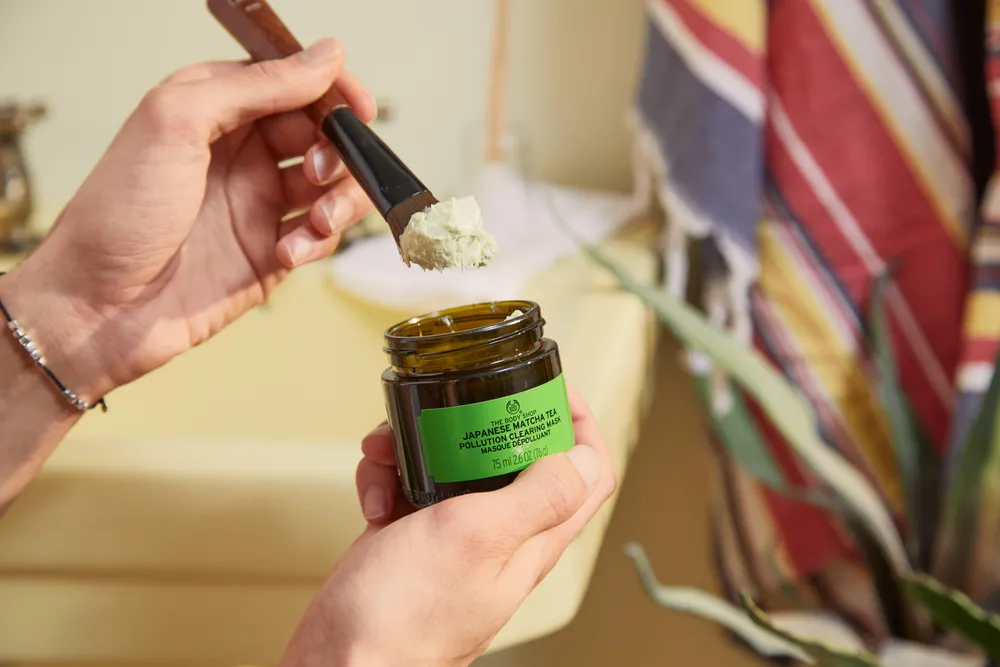 The Body Shop Japanese Matcha Tea Pollution Clearing Mask Mall of