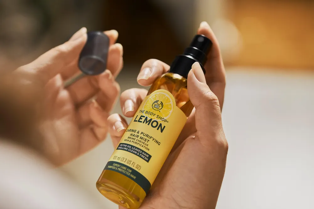 Lemon hair online mist body shop