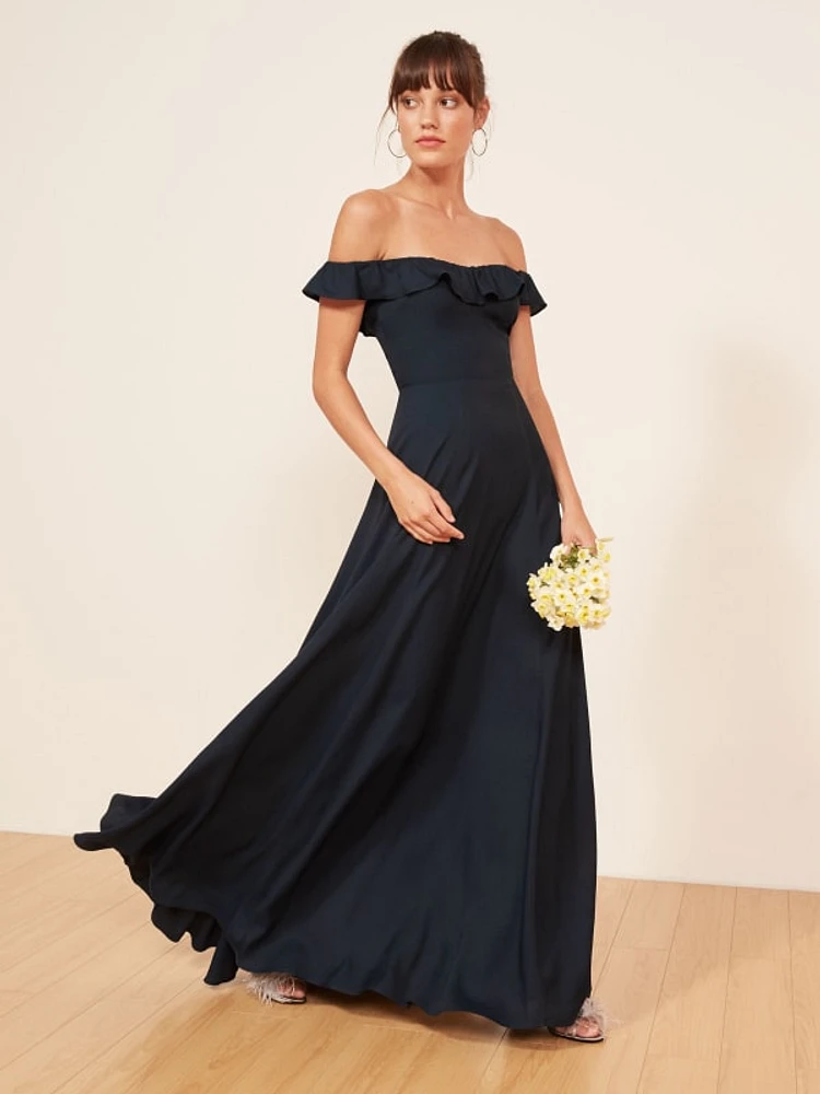 Reformation verbena dress top