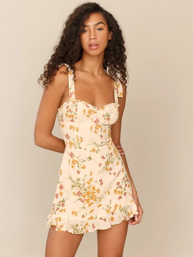The reformation christine dress top
