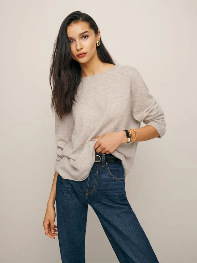Reformation cashmere boyfriend sweater outlet