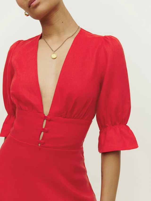 Reformation simi dress cheap
